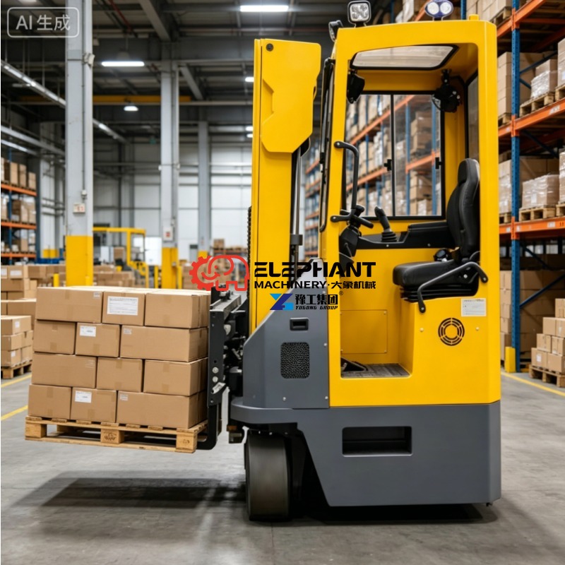 Electric Forklift - Elektrischer Schubmaststapler mit Doppeltonnage, 1500kg und