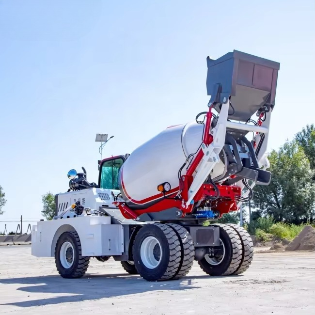 4WD Selbstladender Betonmische – Concrete Mixer Machine Bewertung und Preis