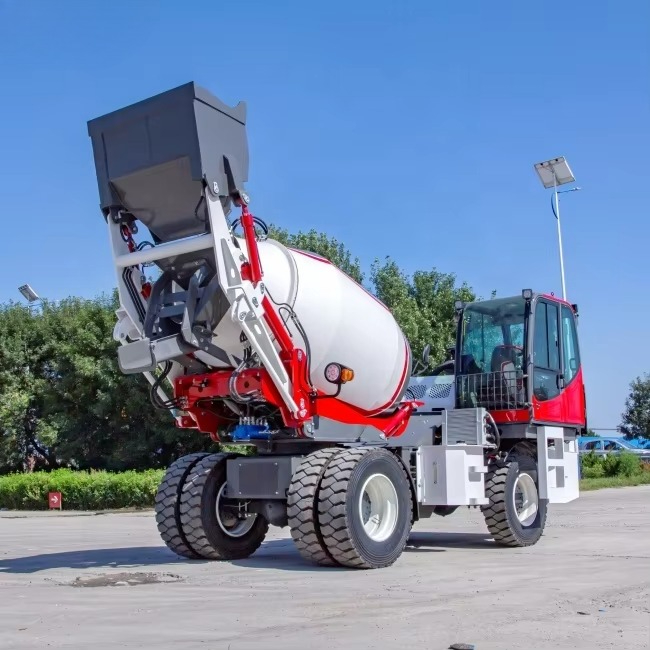 4WD Selbstladender Betonmische – Concrete Mixer Machine Bewertung und Preis