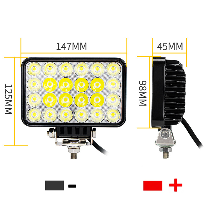 1 Stück 72W Fahrzeug-Fahrlicht – Vehicle Heavy Equipment Bewertung und Preis