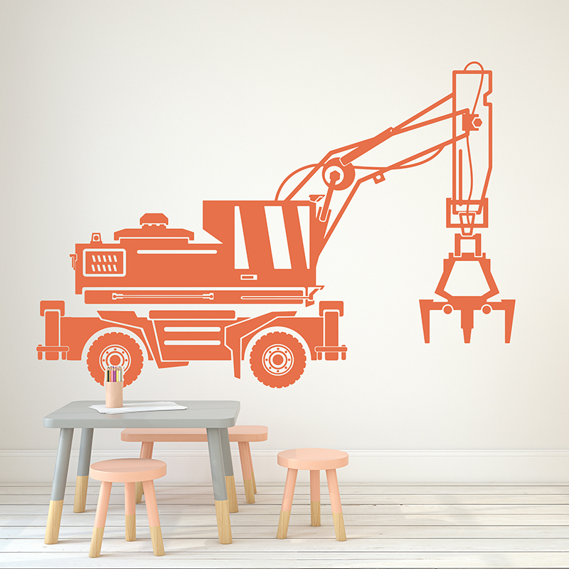 Großer Wandaufkleber für Bauau – Vehicle Heavy Equipment Bewertung und Preis