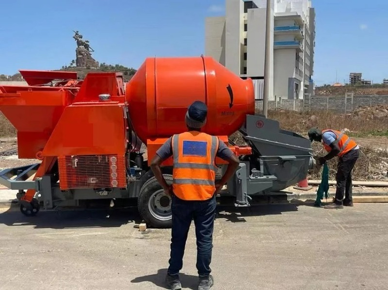 Kundenspezifische Betonpumpenm – Concrete Mixer Machine Bewertung und Preis