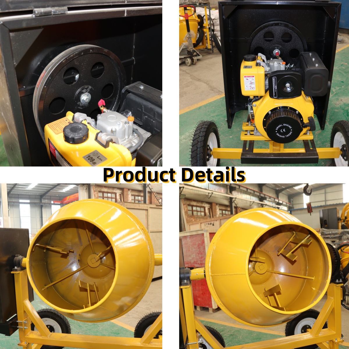 Hocheffiziente Tragbare Mini-B – Concrete Mixer Machine Bewertung und Preis